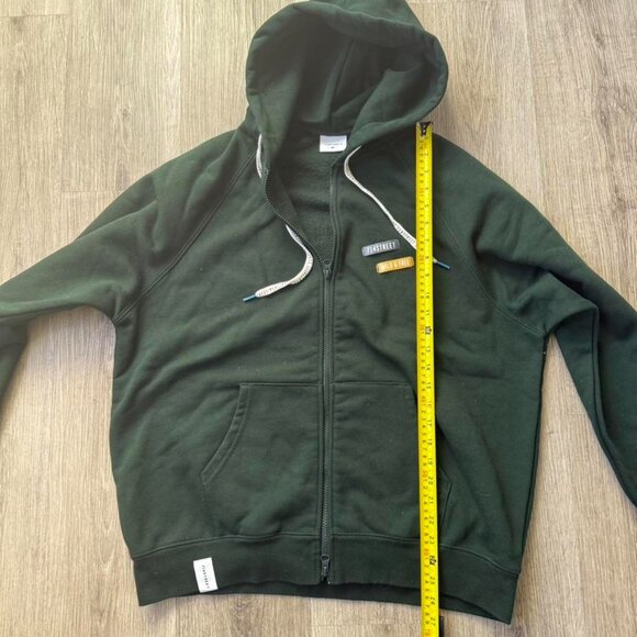 Boosted Men's Green and Khaki Hoodie - Picture 4 of 5